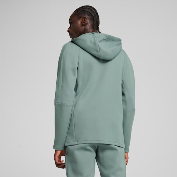 Chandail à capuchon à fermeture éclair entière EVOSTRIPE Homme, Green Moon, extralarge