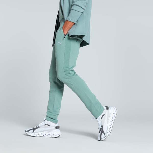 EVOSTRIPE Men's Slim Fit Pants, Green Moon, extralarge-IND