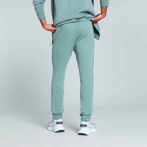 EVOSTRIPE Men's Slim Fit Pants, Green Moon, extralarge-IND