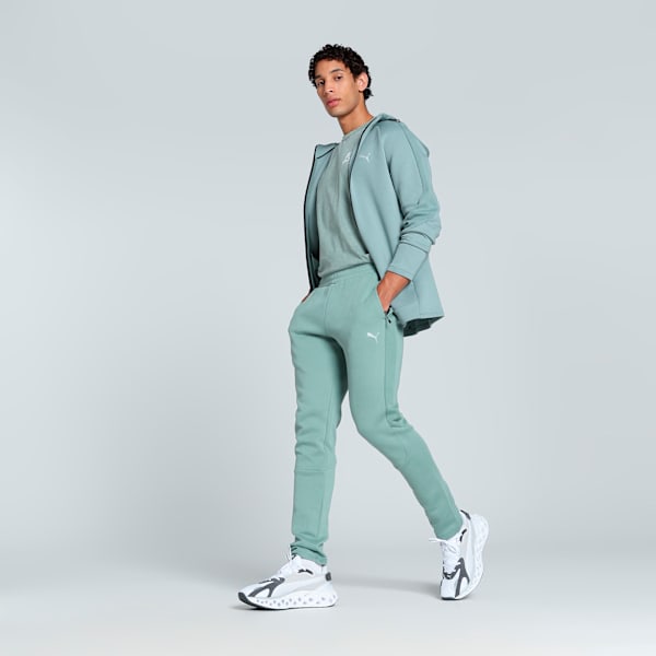 EVOSTRIPE Men's Slim Fit Pants, Green Moon, extralarge-IND
