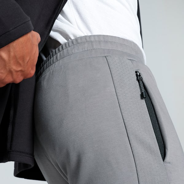 EVOSTRIPE Men's Slim Fit Pants, Cast Iron, extralarge-IND