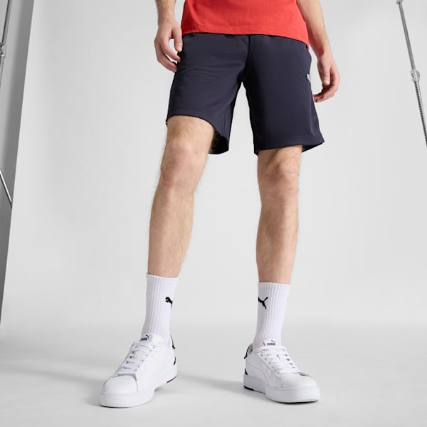 Shorts PUMA Sport 22cm para hombre, New Navy, extralarge