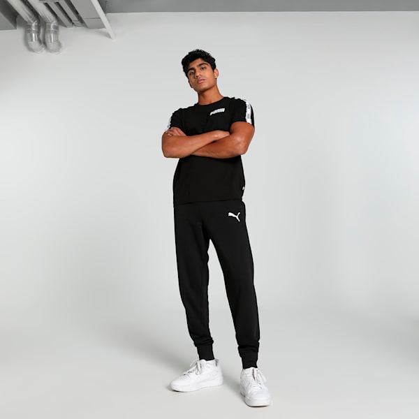 Men's Classics Logo Pants, PUMA Black-Cat, extralarge-IND