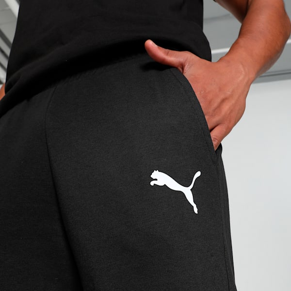 Men's Classics Logo Pants, PUMA Black-Cat, extralarge-IND