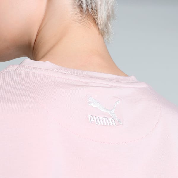 CLASSICS PETALIA Women's Graphic Tee, Mauve Mist, extralarge-IND