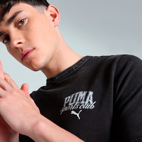 Class Washed Men's Tee, PUMA Black, extralarge-IND