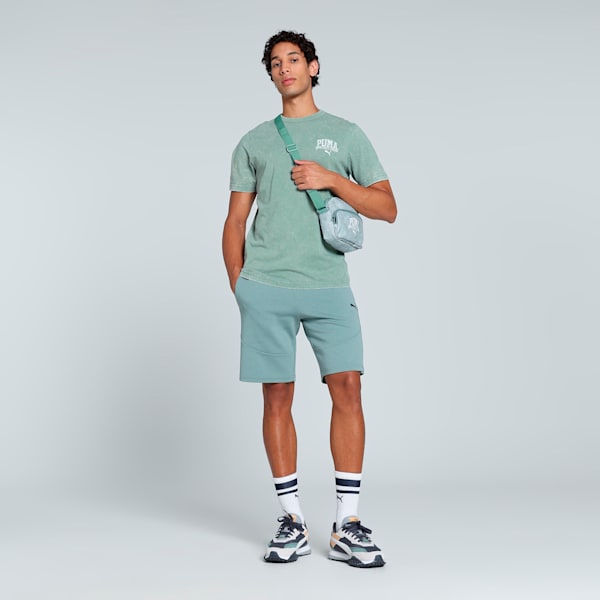 Class Washed Men's Tee, Green Moon, extralarge-IND