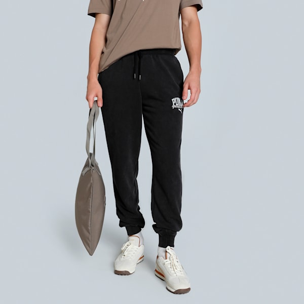 Class Washed Men's Sweatpants, PUMA Black, extralarge-IND