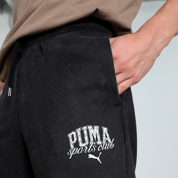 Class Washed Men's Sweatpants, PUMA Black, extralarge-IND