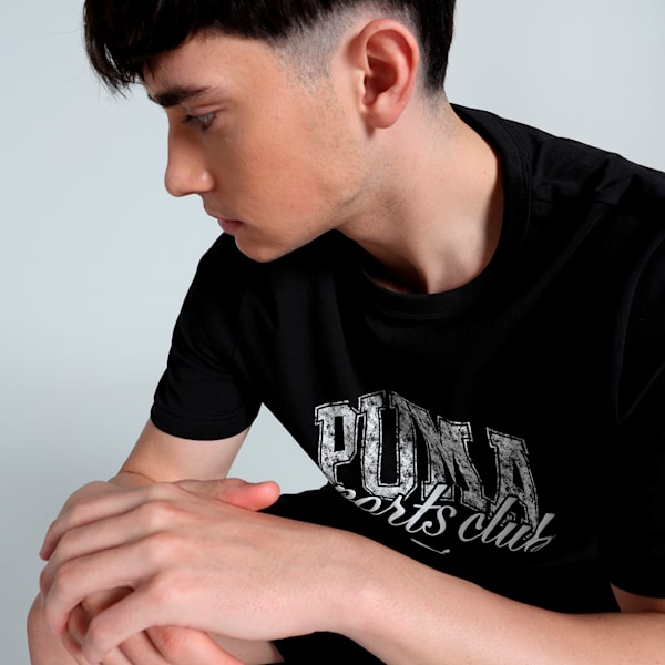 Class Men's Graphic Tee, PUMA Black, extralarge-IND