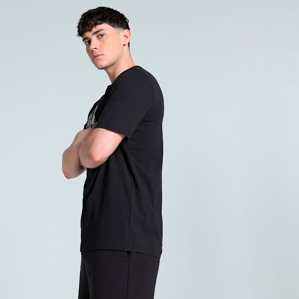 Class Men's Graphic Tee, PUMA Black, extralarge-IND