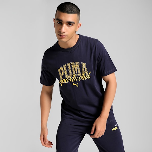 Class Men's Graphic Tee, New Navy, extralarge-IND