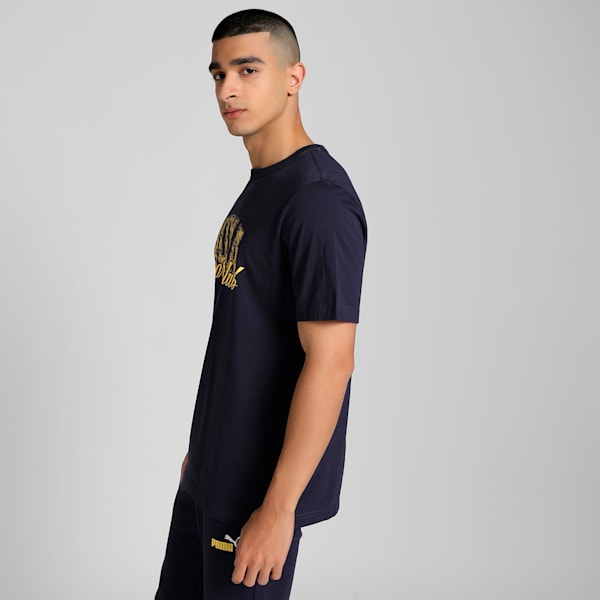 Class Men's Graphic Tee, New Navy, extralarge-IND