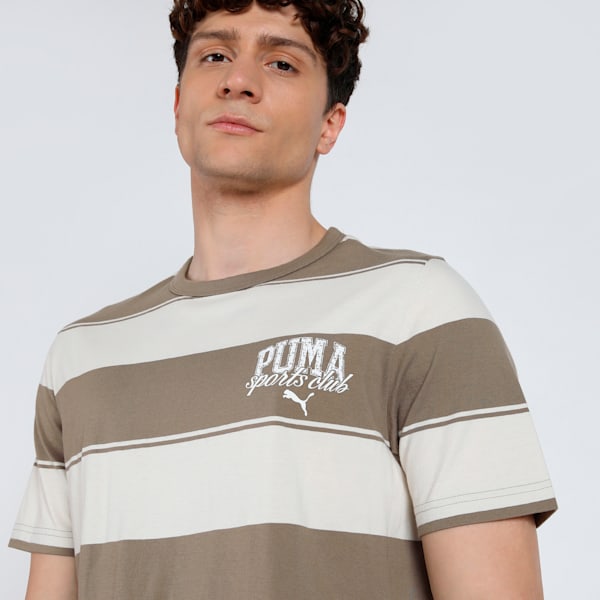 Class Men's Striped Tee, Totally Taupe, extralarge-IND