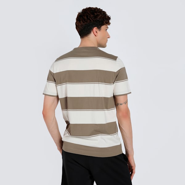 Class Men's Striped Tee, Totally Taupe, extralarge-IND