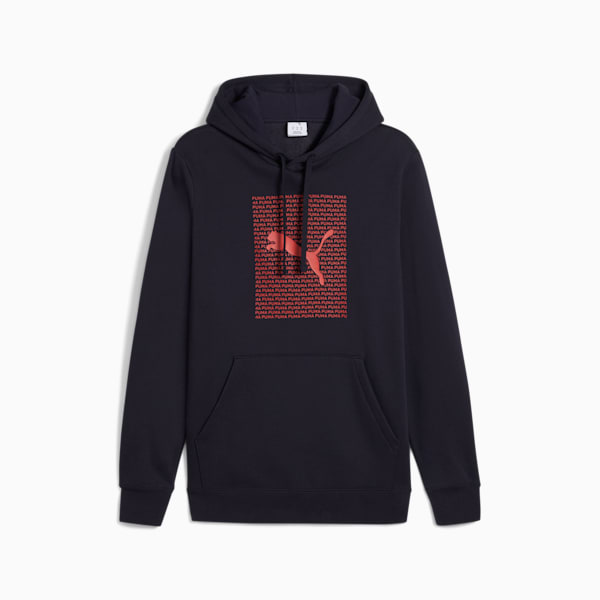 Essentials Logo Lab Men's Hoodie, New Navy, extralarge