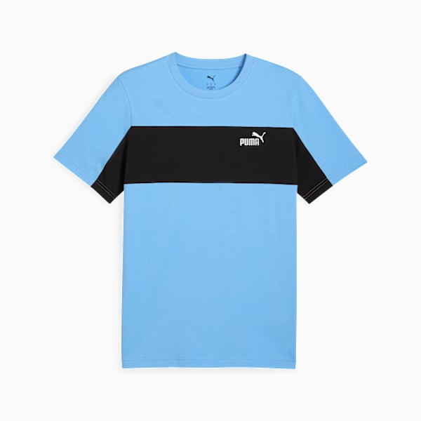 Playera Essentials para hombre, Team Light Blue, extralarge