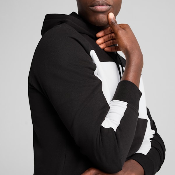Sudadera con capucha para hombre Essentials Block, PUMA Black, extralarge