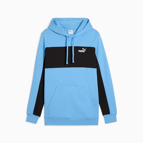 Essentials Block Hoodie Men, Team Light Blue, extralarge