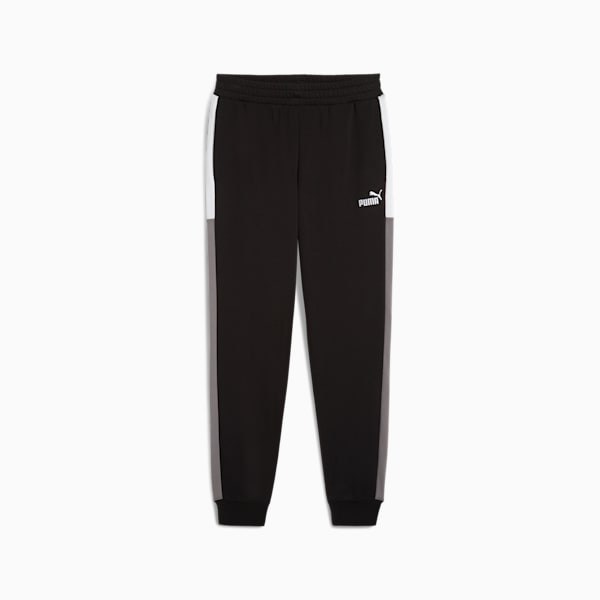 Essentials Block Sweatpants Men, PUMA Black, extralarge