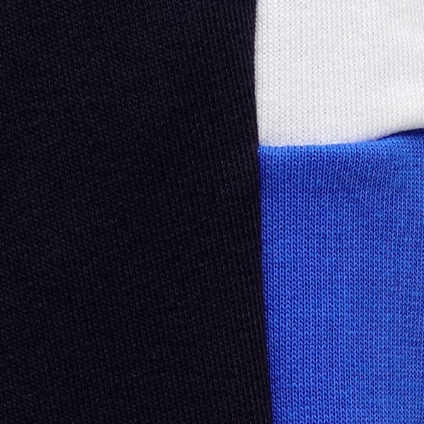 Colorblock Men's Sweatpants, New Navy, extralarge-IND