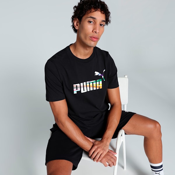 Love United Men's Tee, PUMA Black, extralarge-IND
