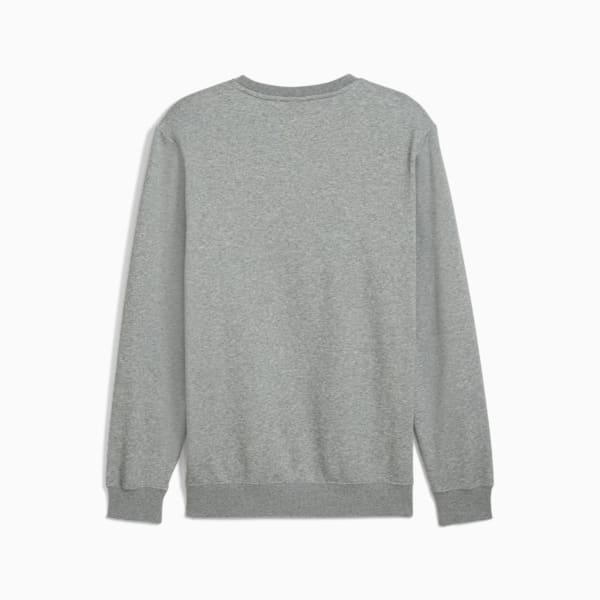 Sudadera Essentials+ 2 Colour No. 1 Logo para hombre, Medium Gray Heather, extralarge