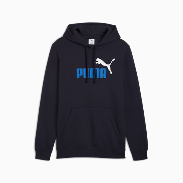 Essentials 2 Colour No. 1 Logo Hoodie Men, New Navy-Mountain Blue, extralarge
