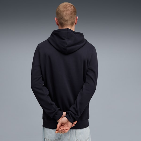 Essentials 2 Colour No. 1 Logo Hoodie Men, New Navy-Mountain Blue, extralarge