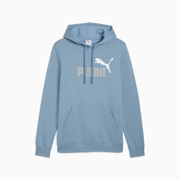 Essentials 2 Colour No. 1 Logo Hoodie Men, Cool Blue, extralarge