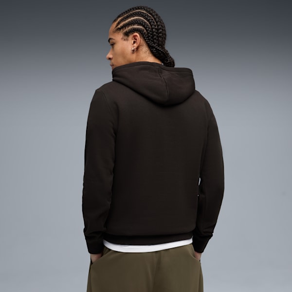 Essentials 2 Colour No. 1 Logo Hoodie Men, PUMA Black-Gold Moon, extralarge