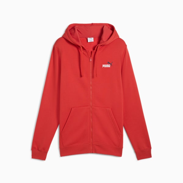 Chamarra Essentials 2 Colour Small No. 1 para hombre, Red Fire, extralarge
