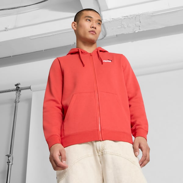 Chamarra Essentials 2 Colour Small No. 1 para hombre, Red Fire, extralarge