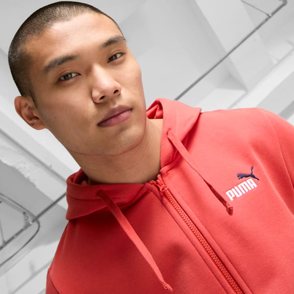 Chamarra Essentials 2 Colour Small No. 1 para hombre, Red Fire, extralarge