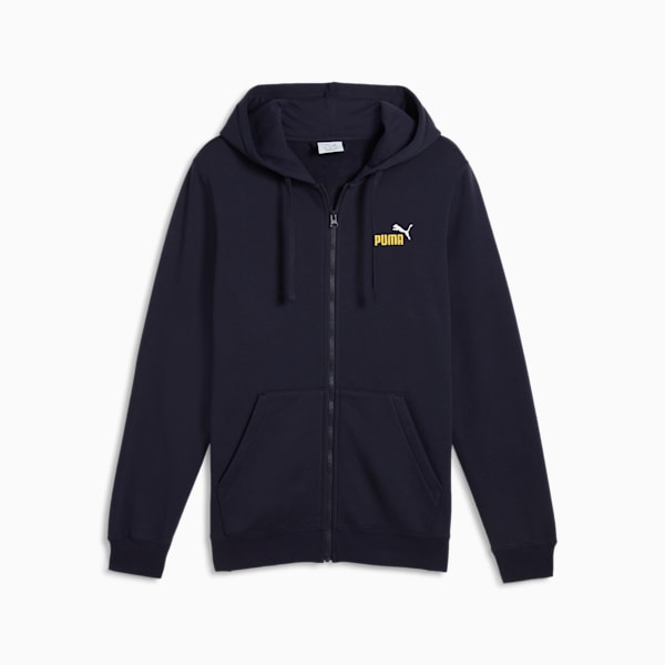 Chamarra Essentials 2 Colour Small No. 1 para hombre, New Navy, extralarge