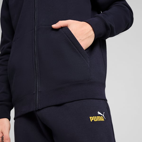 Chamarra Essentials 2 Colour Small No. 1 para hombre, New Navy, extralarge