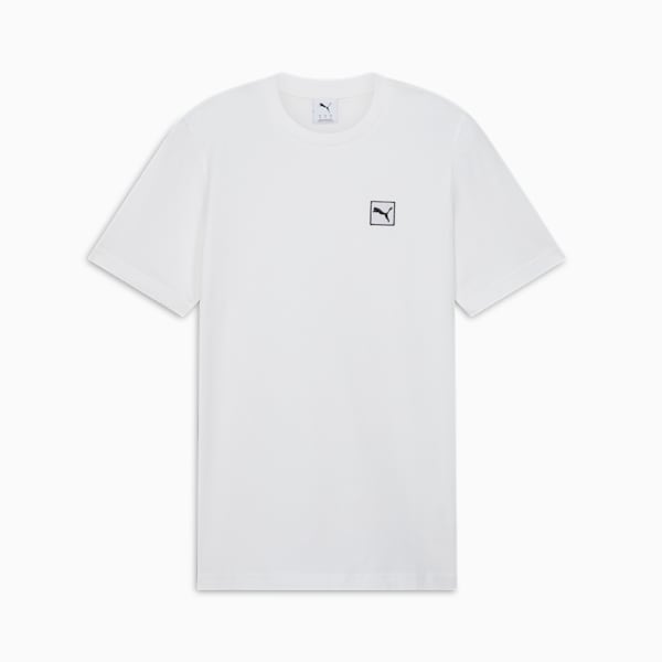 Essentials Elevated Men's Tee, PUMA White, extralarge
