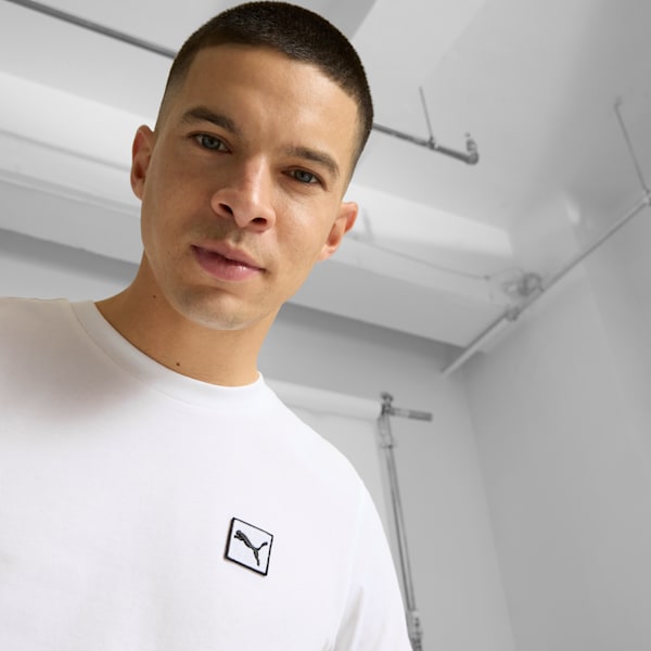 Essentials Elevated Men's Tee, PUMA White, extralarge