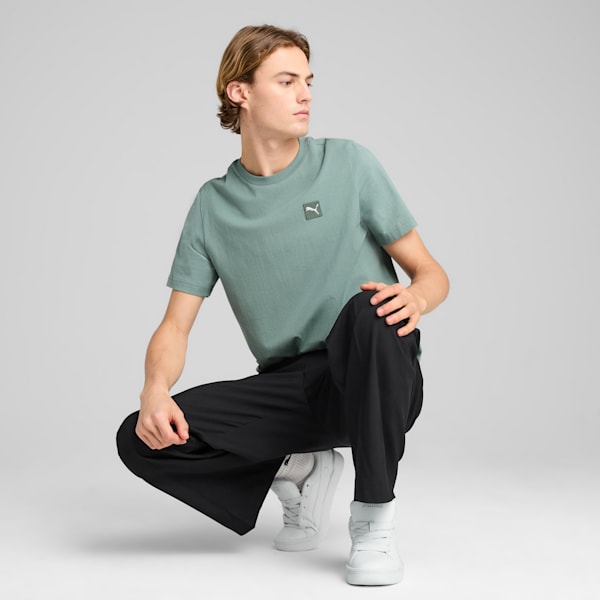 Essentials Elevated Men's Tee, Green Moon, extralarge
