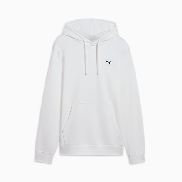 Essentials Elevated Men's Hoodie, PUMA White, extralarge