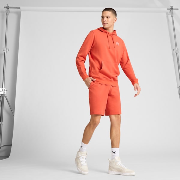 Essentials Elevated Men's Hoodie, Red Fire, extralarge