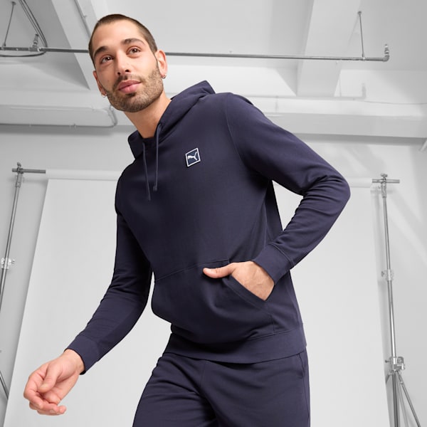 Essentials Elevated Men's Hoodie, New Navy, extralarge