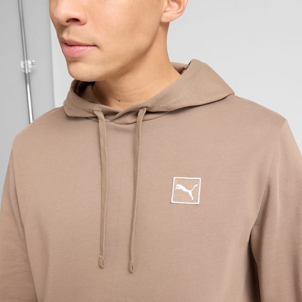 Essentials Elevated Men's Hoodie, Totally Taupe, extralarge