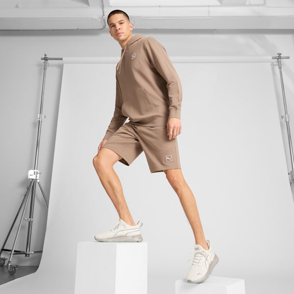 Essentials Elevated Men's Hoodie, Totally Taupe, extralarge