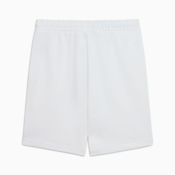 Shorts Essentials Elevated 22cm para hombre, PUMA White, extralarge