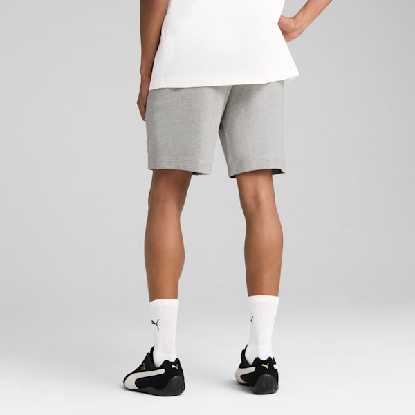 Shorts Essentials Elevated 22cm para hombre, Light Gray Heather, extralarge