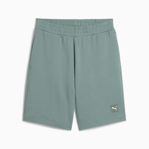 Shorts Essentials Elevated 22cm para hombre, Green Moon, extralarge