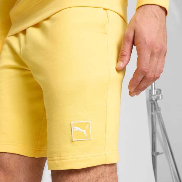 Shorts Essentials Elevated 22cm para hombre, Sunny Yellow, extralarge