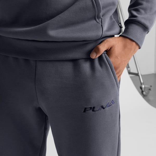 Tonal Graphic Men's Sweatpants, Galactic Gray, extralarge