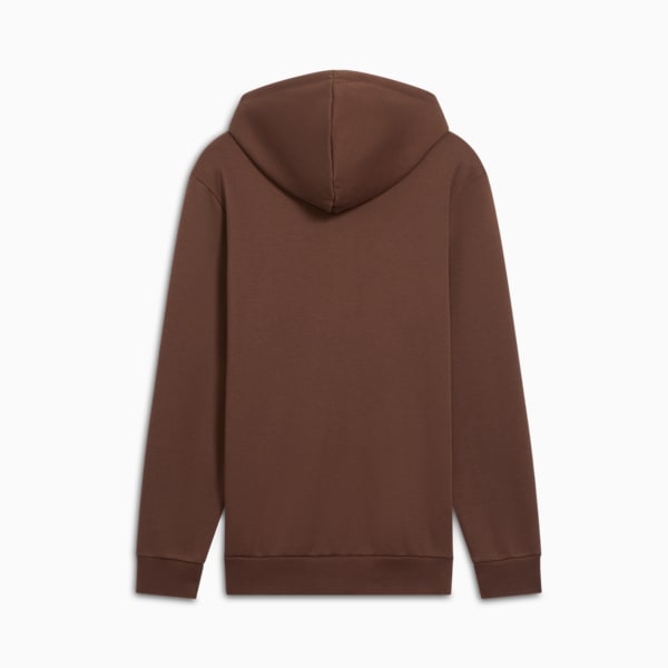 Tonal Collection Graphic Men's Full-Zip Hoodie, Espresso Brown, extralarge
